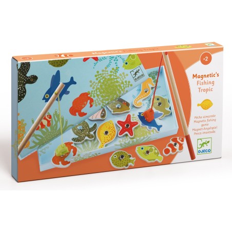 Jeu de Pêche Aimantée - Fishing Tropic - Jeu de société - Djeco