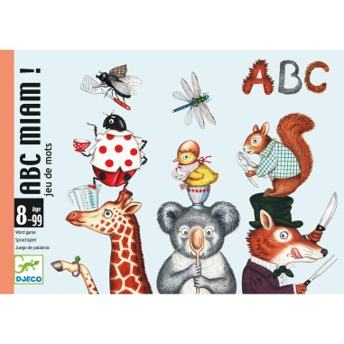 Abc Miam! Jeu de Cartes & de Mots Enfant - Djeco