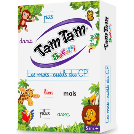 Tam Tam Safari - Les Mots Outils du Cp - Jeux de société - Ab Ludis Editions