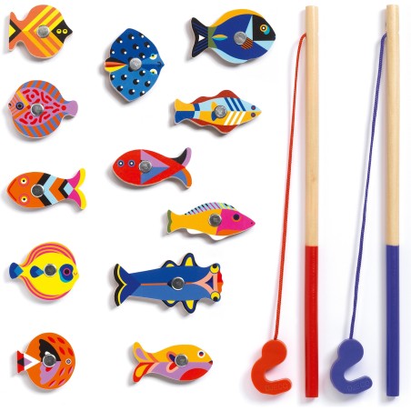 Pêche à la ligne aimantée : fishing graphic - Djeco