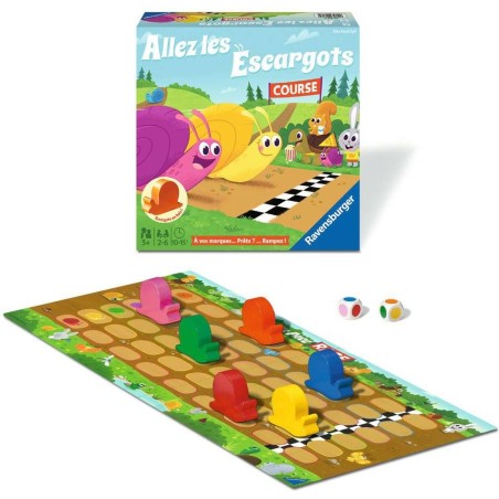 Allez les Escargots - Jeu de société - Ravensburger