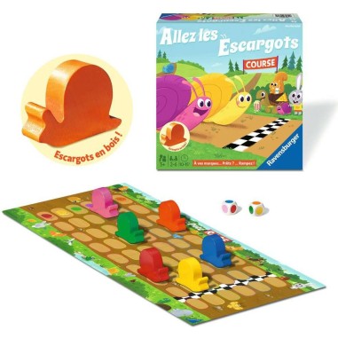 Allez les Escargots - Jeu de société - Ravensburger