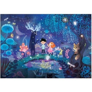 Puzzle - Escapade Nocturne - 50 Pièces - Pmwd - Puzzle Michèle Wilson
