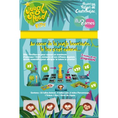 Jungle Speed Kids - Jeu de société - Zygomatic - illuGames