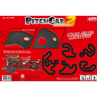 Pitchcar Extension 2 - More Speed, More Fun - Jeu de société - Ferti - Ferti Games