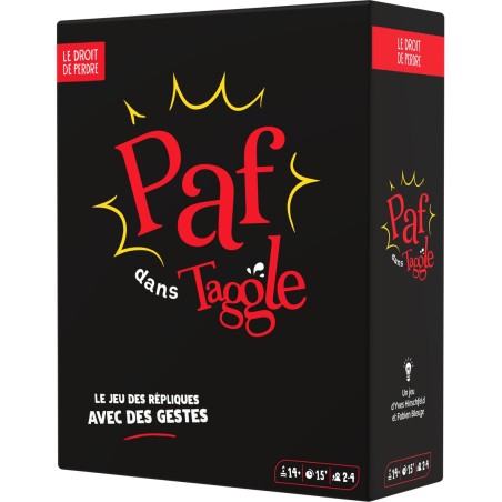 Paf dans Taggle - Version Augmentée - Jeux de rôle - ledroitdeperdre.com - Le Droit De Perdre