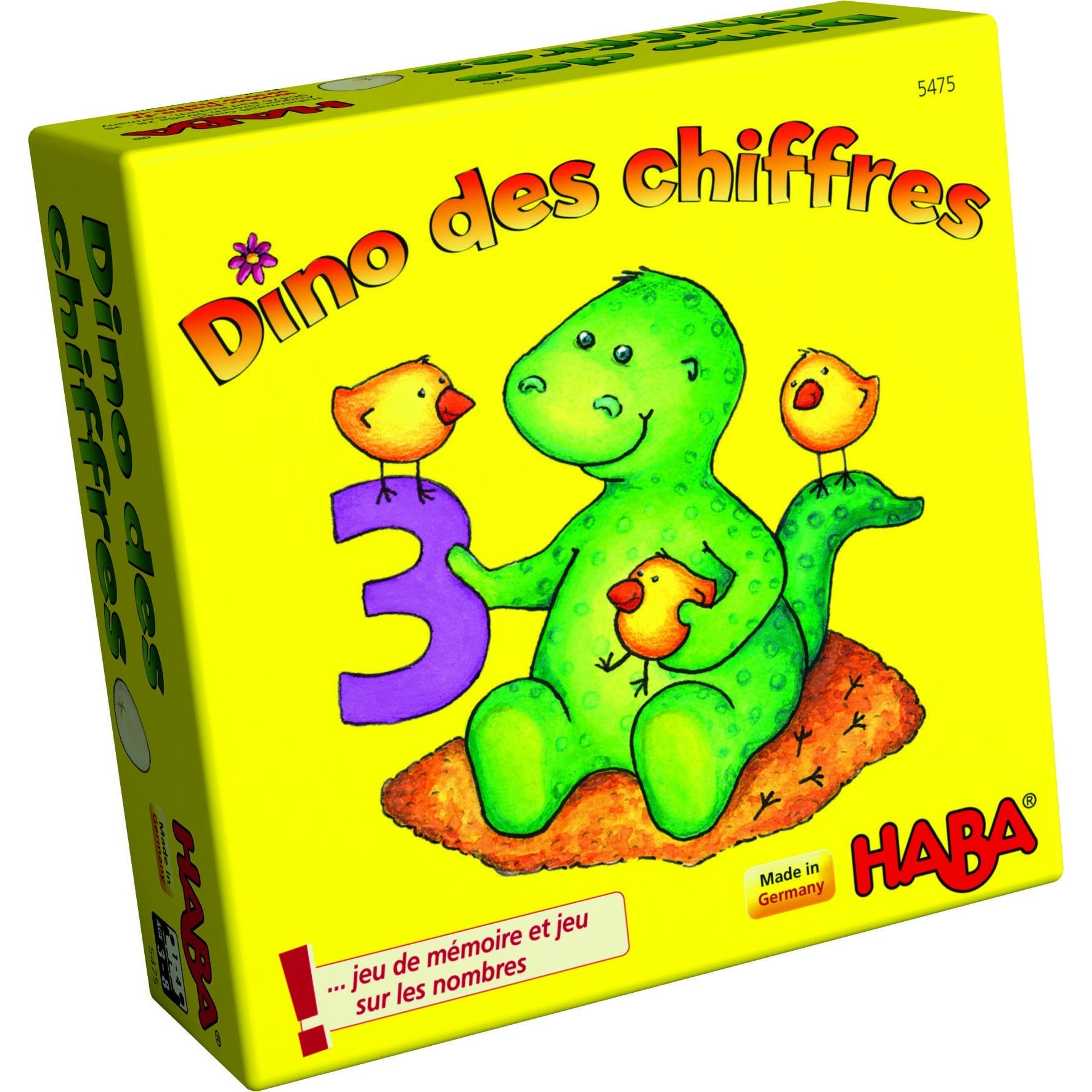 Mini jeu Dino des chiffres Haba