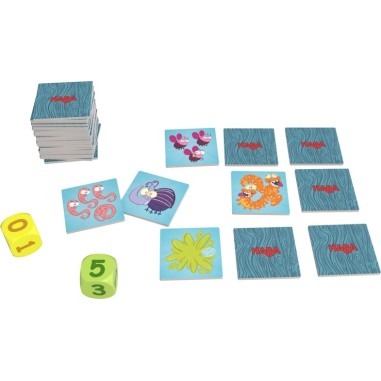 Mémo-Math Petites Bestioles - Jeu de société - Haba