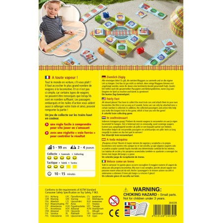 A Toute Vapeur - Jeu de société - Haba