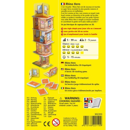 Rhino Hero - Jeu de société - Haba