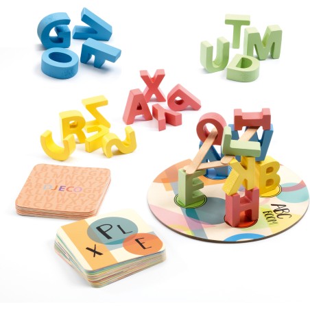 Abc Boom Jeu de Mots & d'Équilibre |  - Djeco