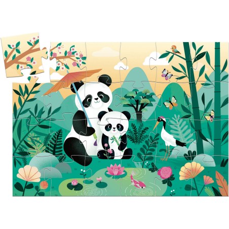 Puzzle Leo le Panda - 24 Pièces - Jeux enfants - Djeco