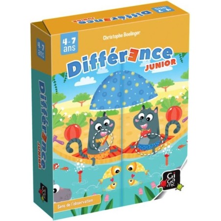 Différences junior - jeu d'observation - Gigamic