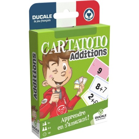 Cartatoto additions - jeu de carte éducatif - France cartes - Ducale