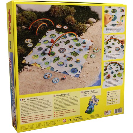 Le clan arc en ciel - jeu de distance et de collecte - Haba