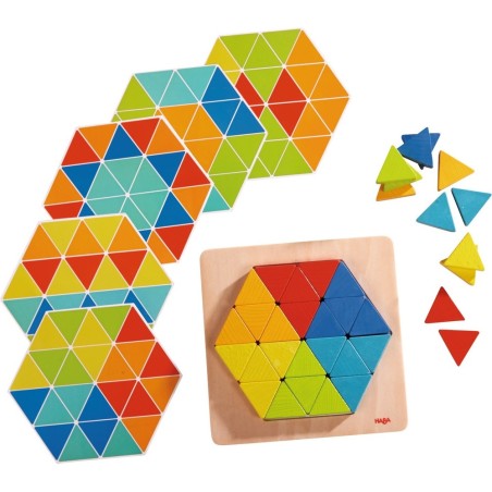Jeu d'Assemblage - Triangles Magiques - Jeux enfants - Haba