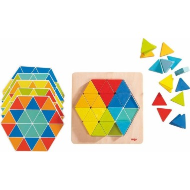 Jeu d'Assemblage - Triangles Magiques - Jeux enfants - Haba