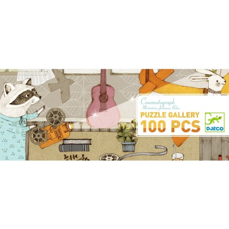 Puzzle Gallery: Cinematograph - Jeux enfants - Djeco