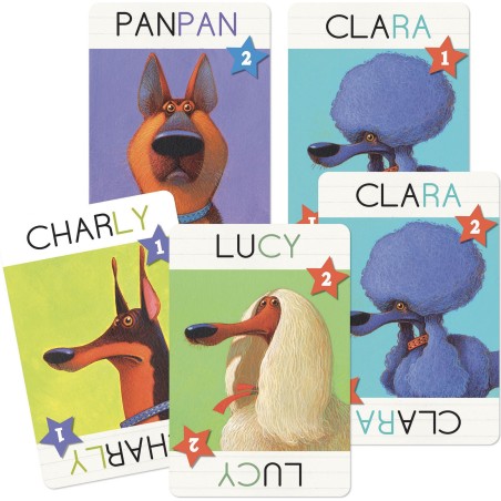 Jeu de cartes - Top Dogs - : jouets, déco, puériculture - Djeco