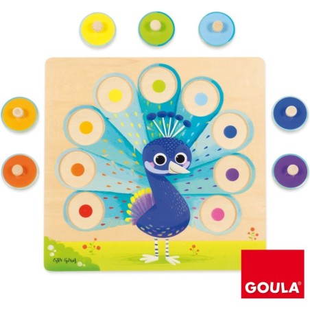 Puzzle Pavo Real - Jeux enfants - Goula