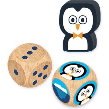 Mon premier jeu Plouf les pingouins - jeu coopératif - Nathan