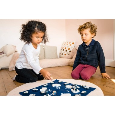 Mon premier jeu Plouf les pingouins - jeu coopératif - Nathan