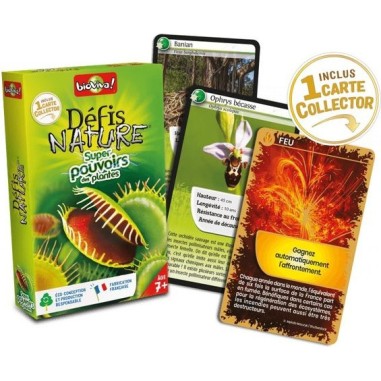 Défis Nature - Super Pouvoir des Plantes - Jeux de société - Bioviva Editions