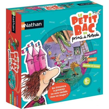 Le Petit Bac du Prince de Motordu - Jeu de société - Nathan