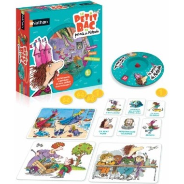 Le Petit Bac du Prince de Motordu - Jeu de société - Nathan