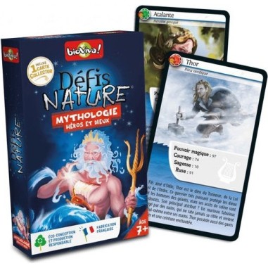Défis Nature - Héros de la Mythologie - Jeux de société - Bioviva Editions