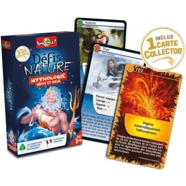 Défis Nature - Héros de la Mythologie - Jeux de société - Bioviva Editions