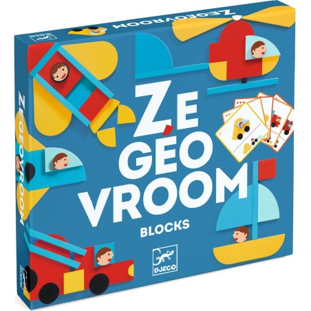 Jeu éducatif de construction - Ze Geovroom - Djeco