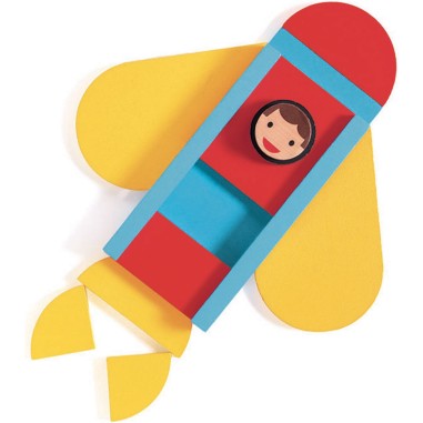 Jeu éducatif de construction - Ze Geovroom - Djeco