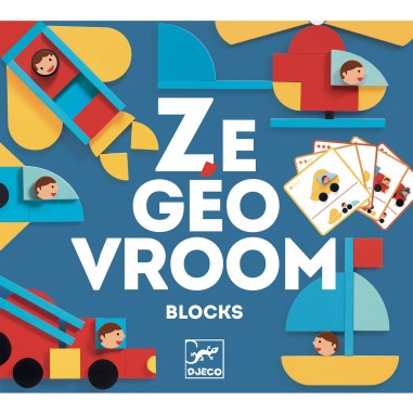 Jeu éducatif de construction - Ze Geovroom - Djeco
