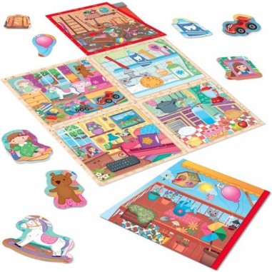 Ma petite maison Montessori - Jeu éducatif - Headu