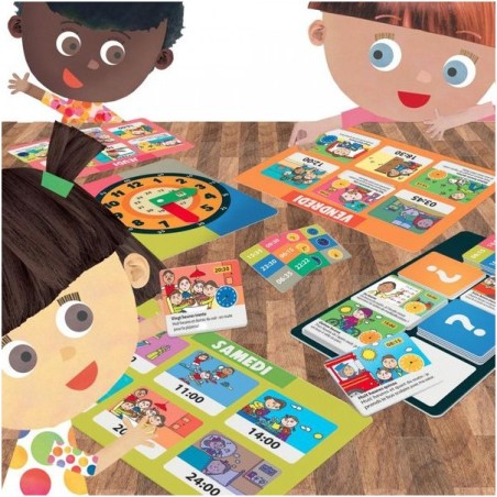 Quelle heure est-il ? - Jeu éducatif - Headu