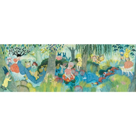 Puzzle Gallery - River Party - 350 Pièces - Jeux enfants - Djeco