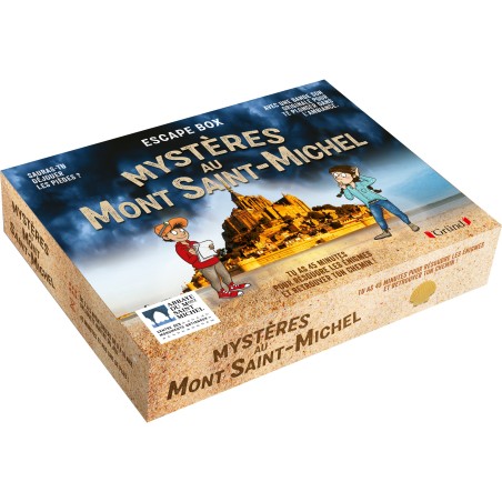 Escape Box: Mystère au Mont Saint Michel - 404 Editions - Jeux de société - Grund