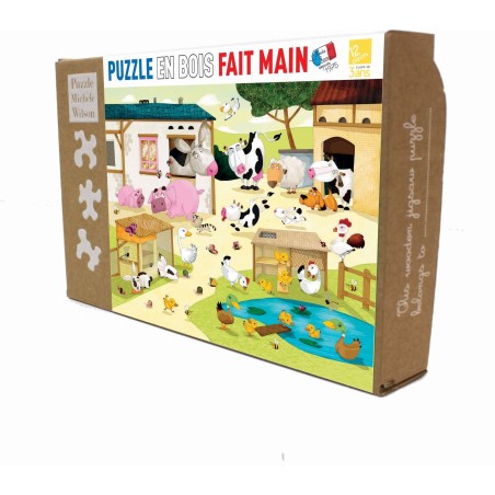Puzzle - La Ferme - 12 Pièces - Jeux classiques - Puzzle - Pmwd - Michèle Wilson