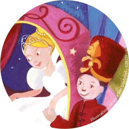 Puzzle silhouette - Cendrillon - Jeux classiques - Jeux de société - Djeco