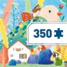 Puzzle Gallery - Miss Birdy - 350 pcs - Fsc Mix - DJ07616 - Djeco