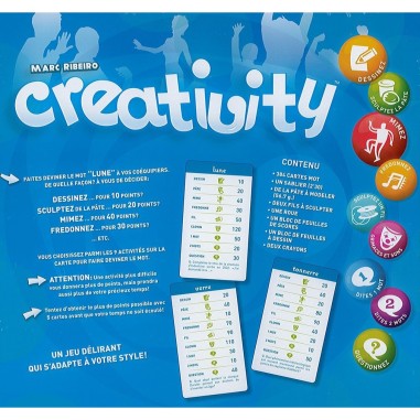 Creativity - Jeu de société - Jeux Mhr - Asmodée