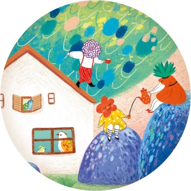 Puzzle Gallery - Miss Birdy - 350 pcs - Fsc Mix - Djeco