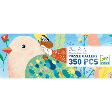 Puzzle Gallery - Miss Birdy - 350 pcs - Fsc Mix - Djeco