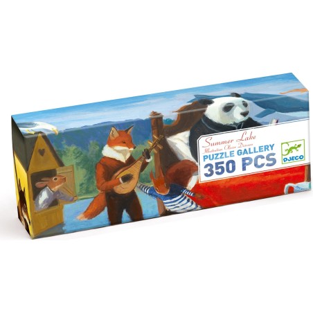 Puzzle Gallery - Summer Lake - 350 pcs - Fsc Mix - Djeco