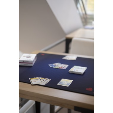 Tapis Cartes Prestige 60x60: Bleu - Jeu de classiques - Wogamat