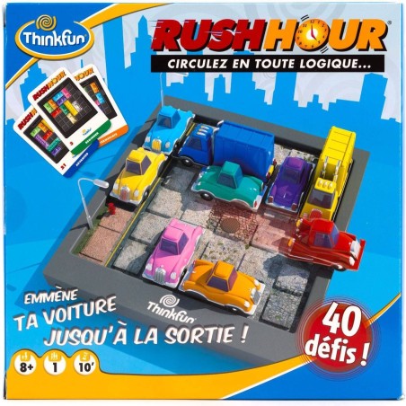 Rush Hour classic - jeu de logique et de réflexion - Asmodée - Thinkfun