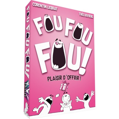 Fou Fou Fou ! : Plaisir d'offrir - Extension - Jeux de société - Kyf Editions