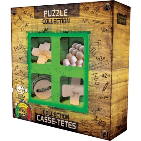 Casse Têtes Bois: Junior - Jeux classiques - Casse-têtes - Eureka Puzzle - Eureka 3d Puzzle