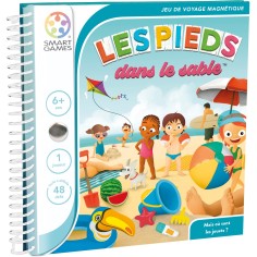 Les Pieds dans le sable - Jeu de voyage magnétique pour les enfants - Casse-têtes
